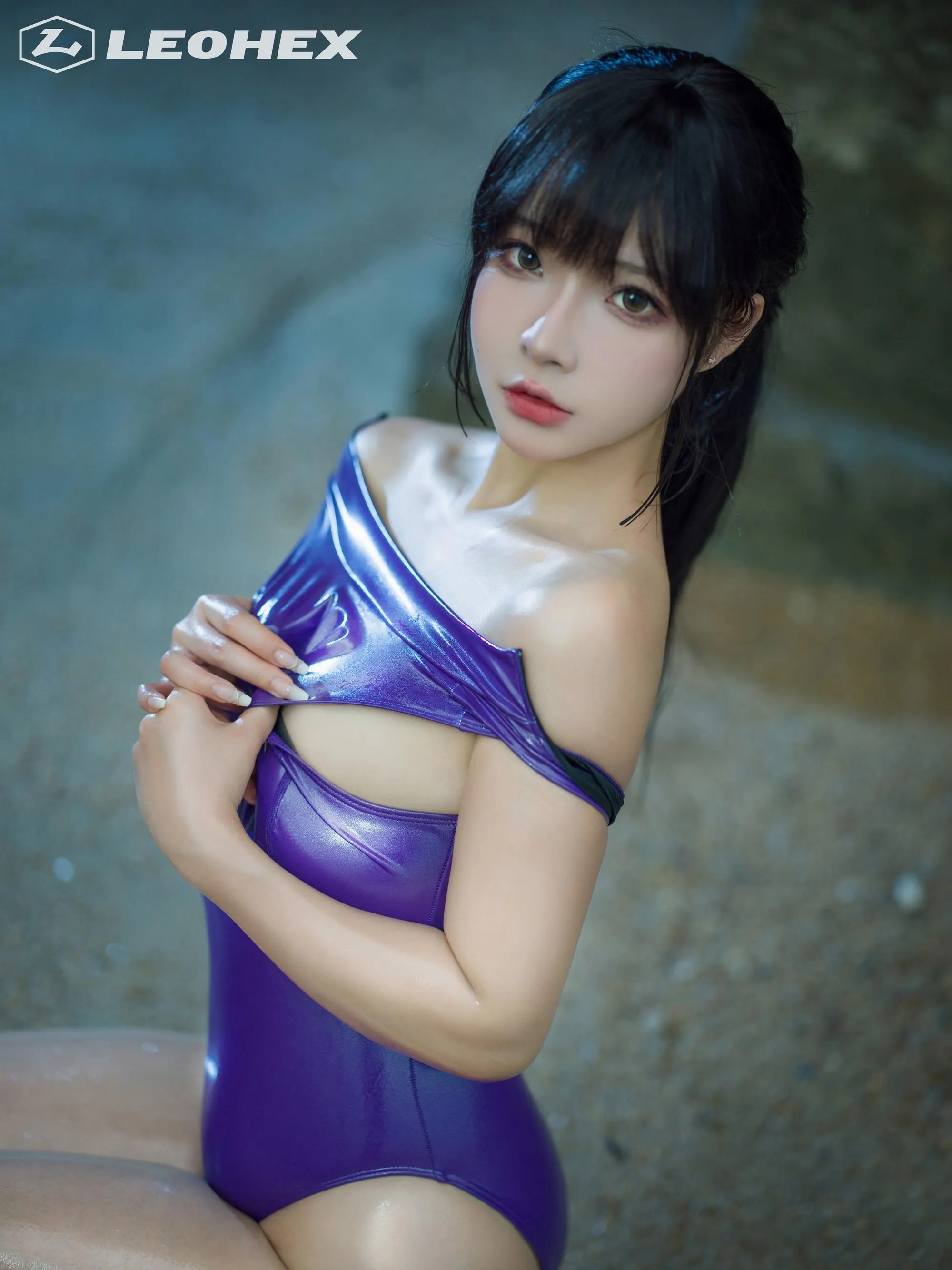Kokuhui – NO.053 2024-03月Leohex油光泳装 [19P]插图2